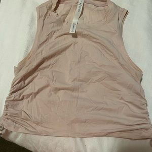 Lululemon scrunched tank top